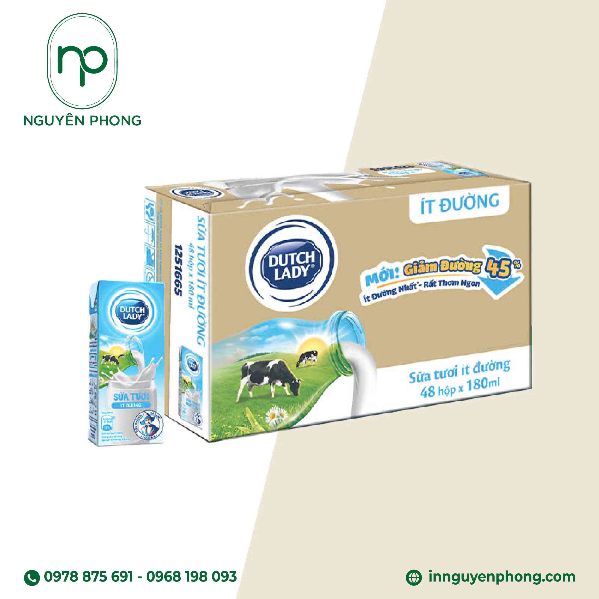 In thùng sữa carton – Chất lượng bền đẹp